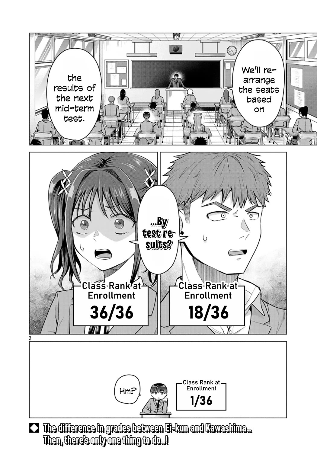 I Want the Losing Heroine to Win!! Chapter 2 page 2 - Chapter 2: I Want to Win the Seat Next to Him!
