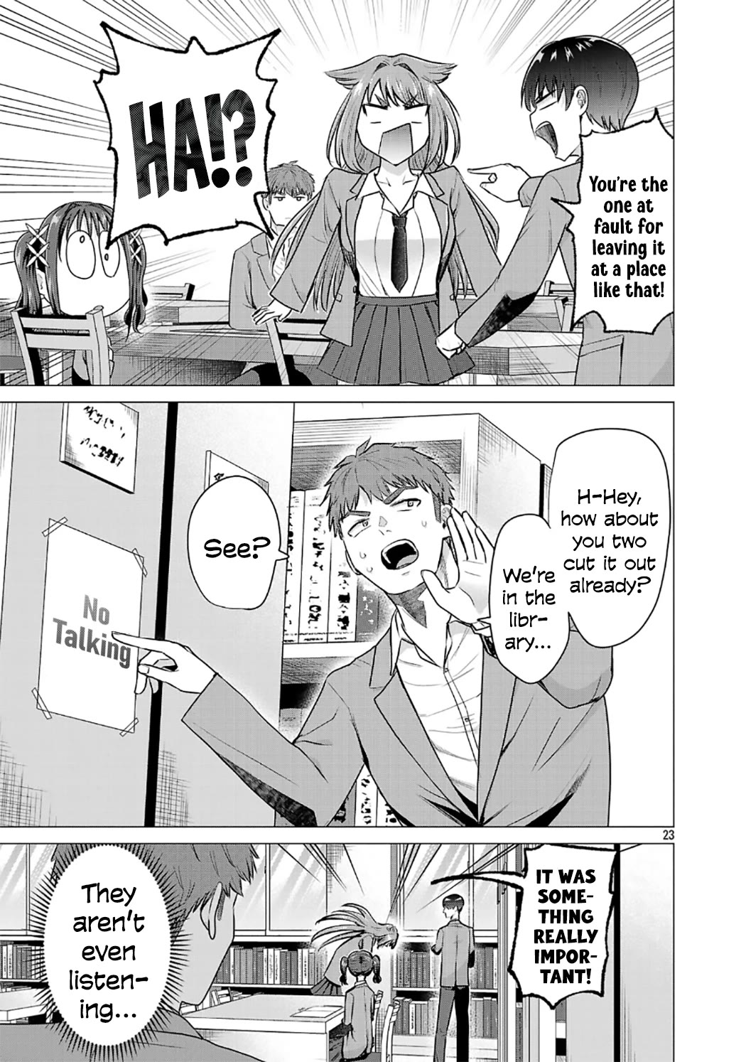 I Want the Losing Heroine to Win!! Chapter 2 page 23 - Chapter 2: I Want to Win the Seat Next to Him!