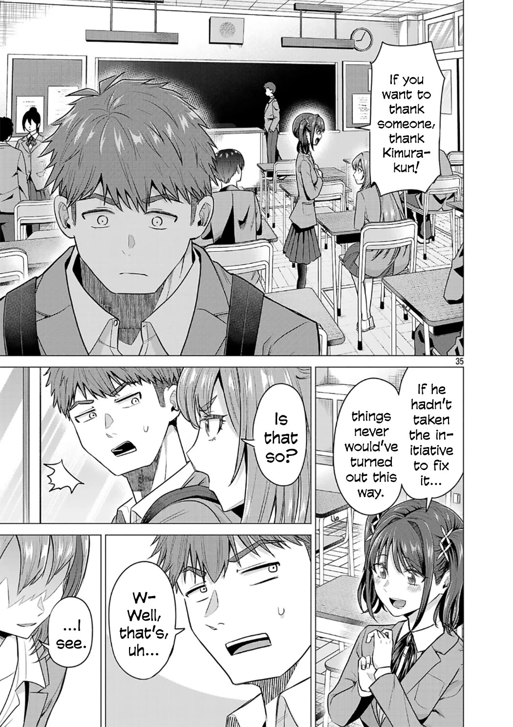 I Want the Losing Heroine to Win!! Chapter 2 page 35 - Chapter 2: I Want to Win the Seat Next to Him!