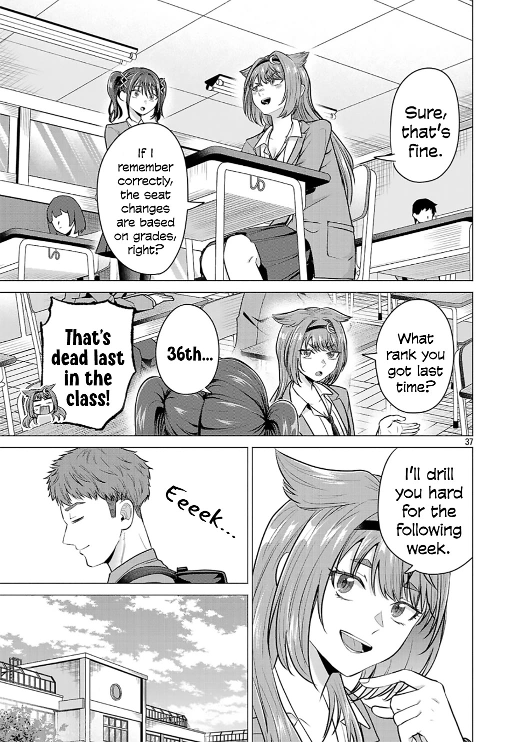 I Want the Losing Heroine to Win!! Chapter 2 page 37 - Chapter 2: I Want to Win the Seat Next to Him!
