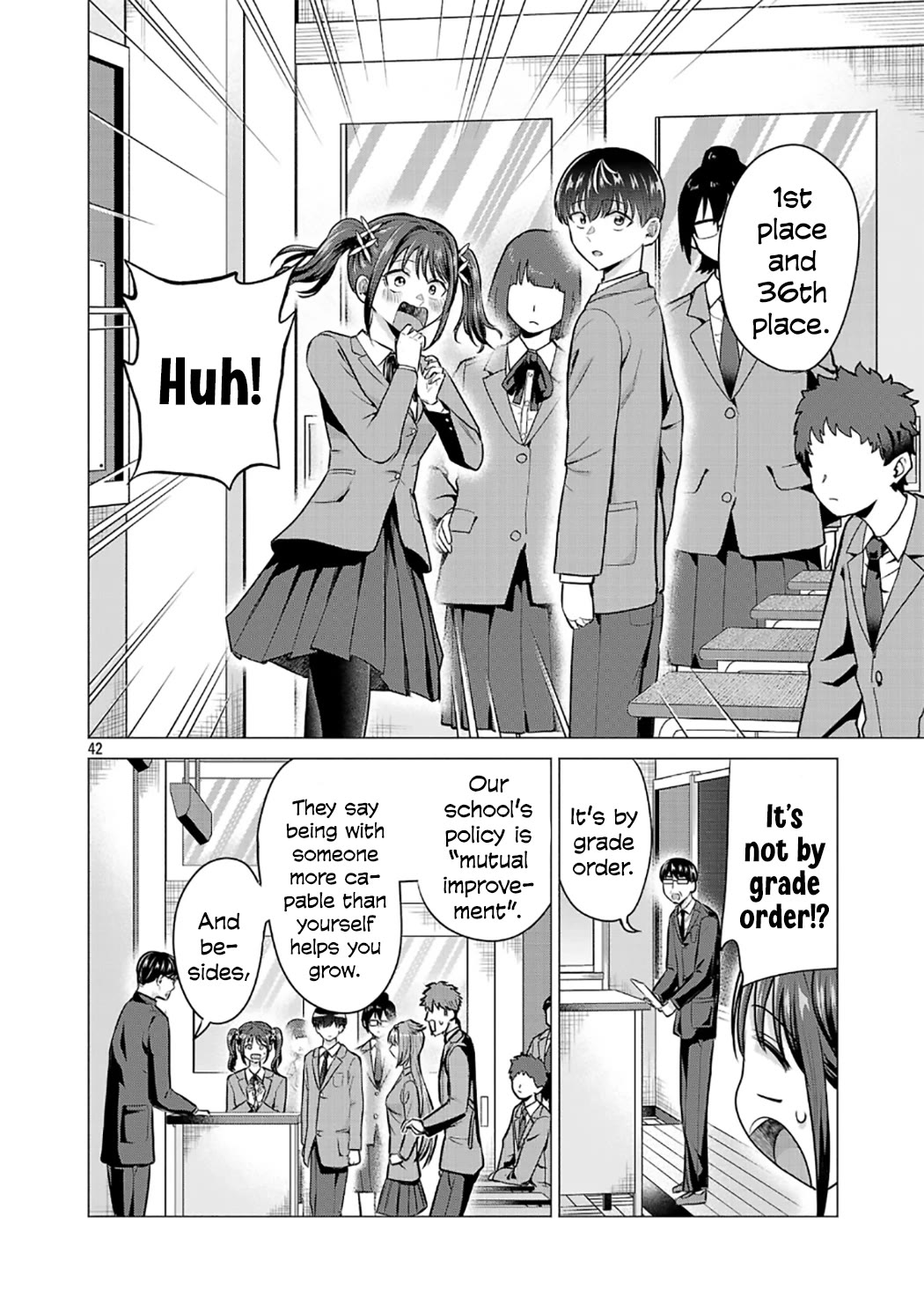I Want the Losing Heroine to Win!! Chapter 2 page 42 - Chapter 2: I Want to Win the Seat Next to Him!