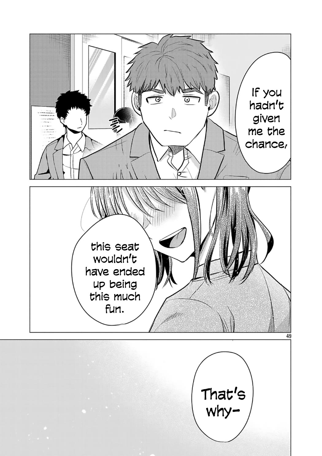 I Want the Losing Heroine to Win!! Chapter 2 page 49 - Chapter 2: I Want to Win the Seat Next to Him!