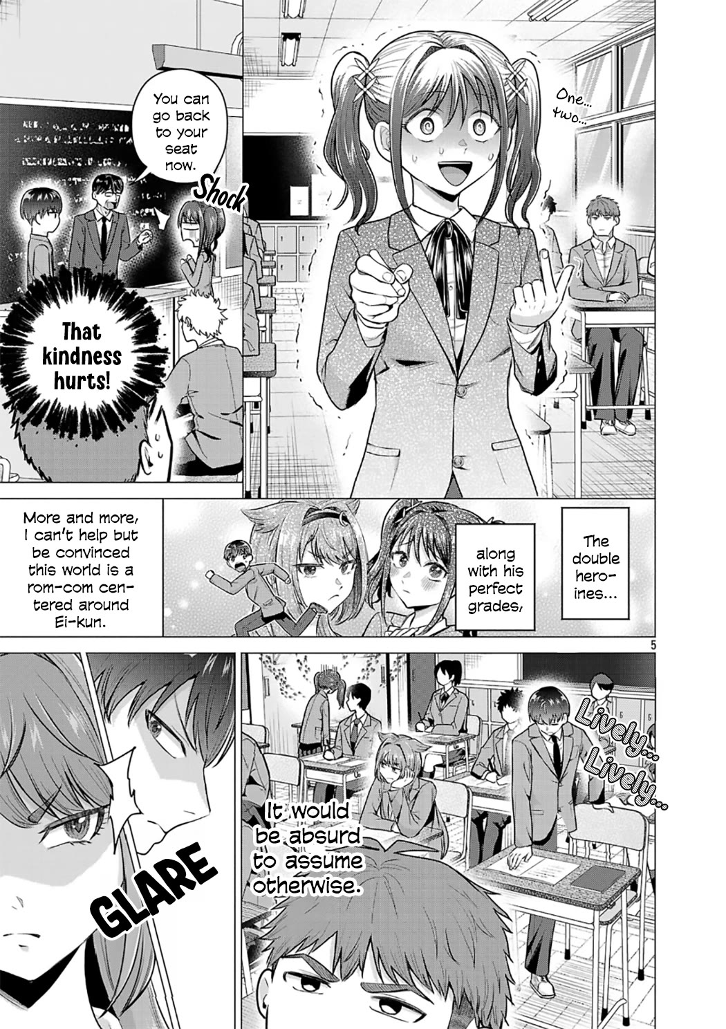 I Want the Losing Heroine to Win!! Chapter 2 page 5 - Chapter 2: I Want to Win the Seat Next to Him!