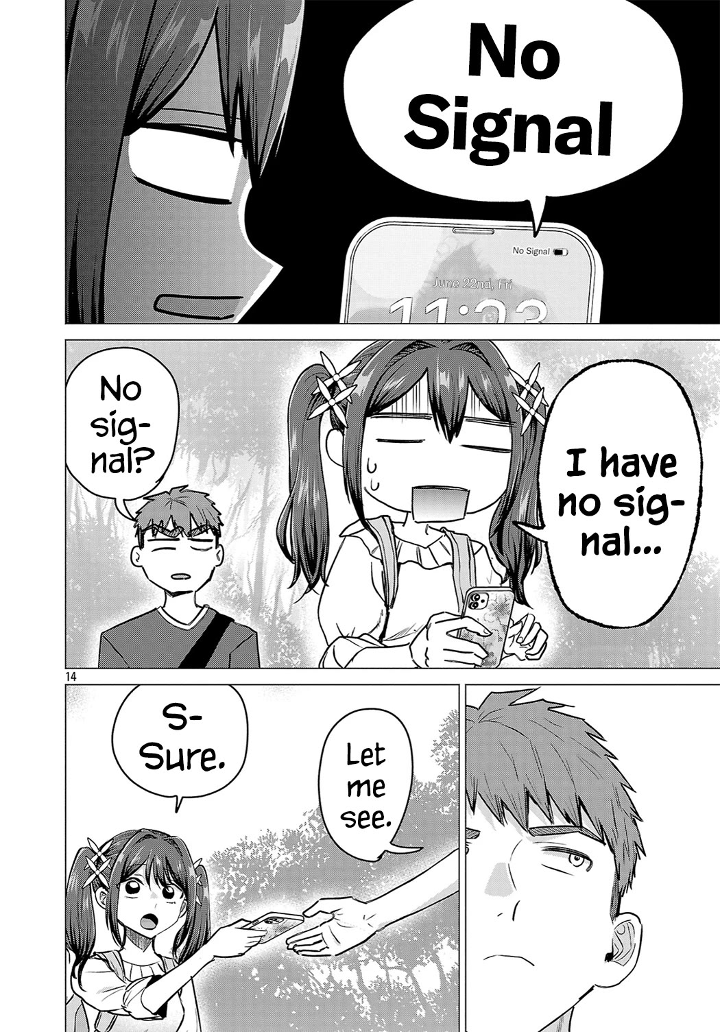 I Want the Losing Heroine to Win!! Chapter 20 page 14 - Chapter 20: Manaka Kawashima Wants to Help!