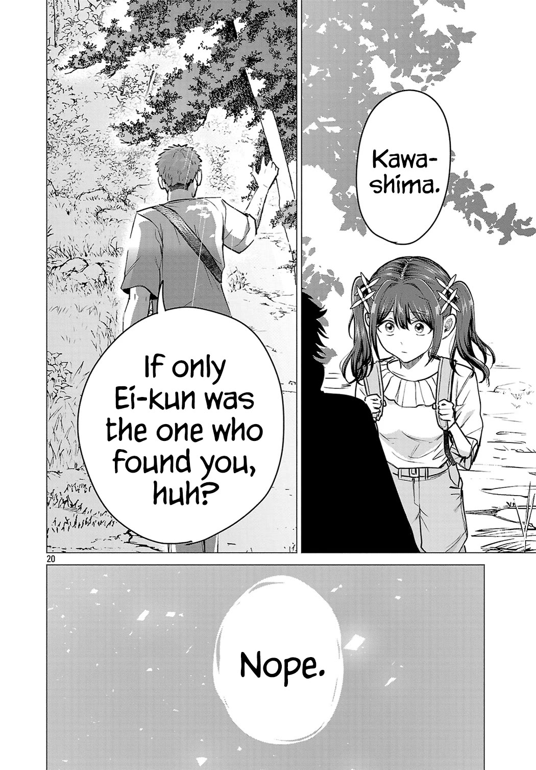 I Want the Losing Heroine to Win!! Chapter 20 page 20 - Chapter 20: Manaka Kawashima Wants to Help!
