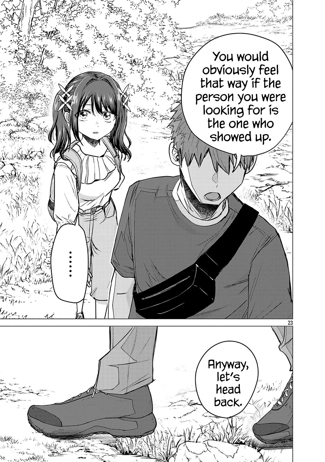 I Want the Losing Heroine to Win!! Chapter 20 page 23 - Chapter 20: Manaka Kawashima Wants to Help!