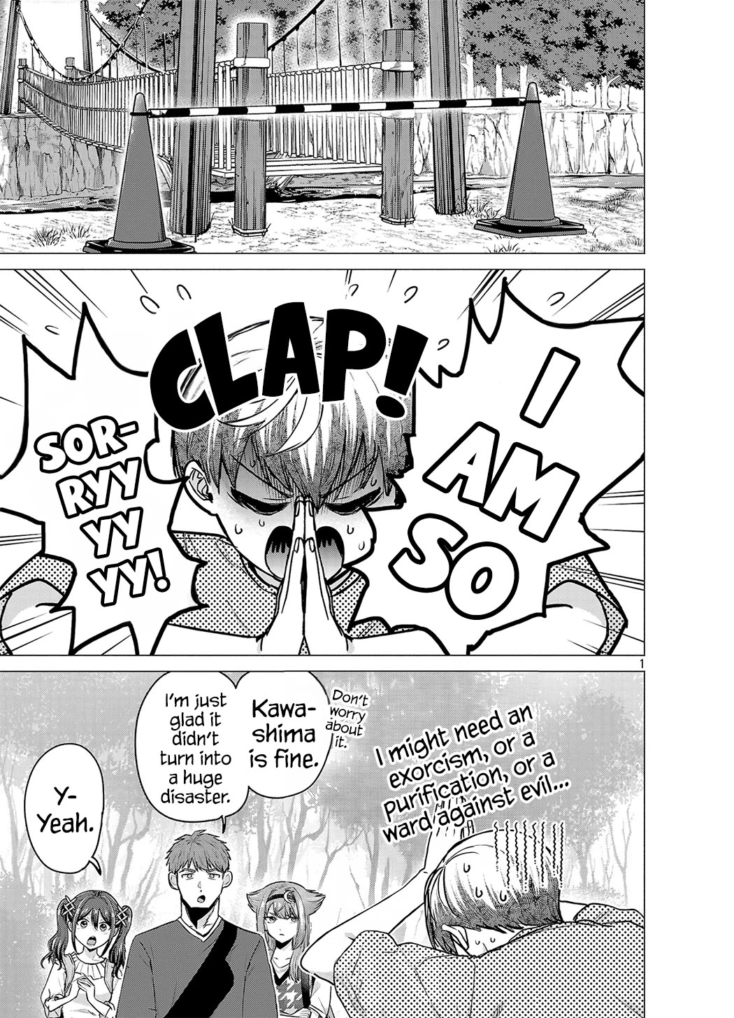I Want the Losing Heroine to Win!! Chapter 21 page 1 - Chapter 21: Manaka Kawashima Wants to Carry!
