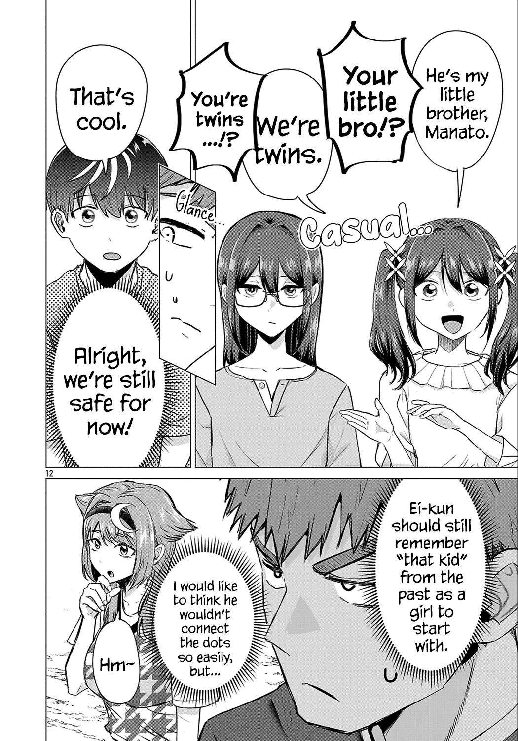 I Want the Losing Heroine to Win!! Chapter 21 page 12 - Chapter 21: Manaka Kawashima Wants to Carry!
