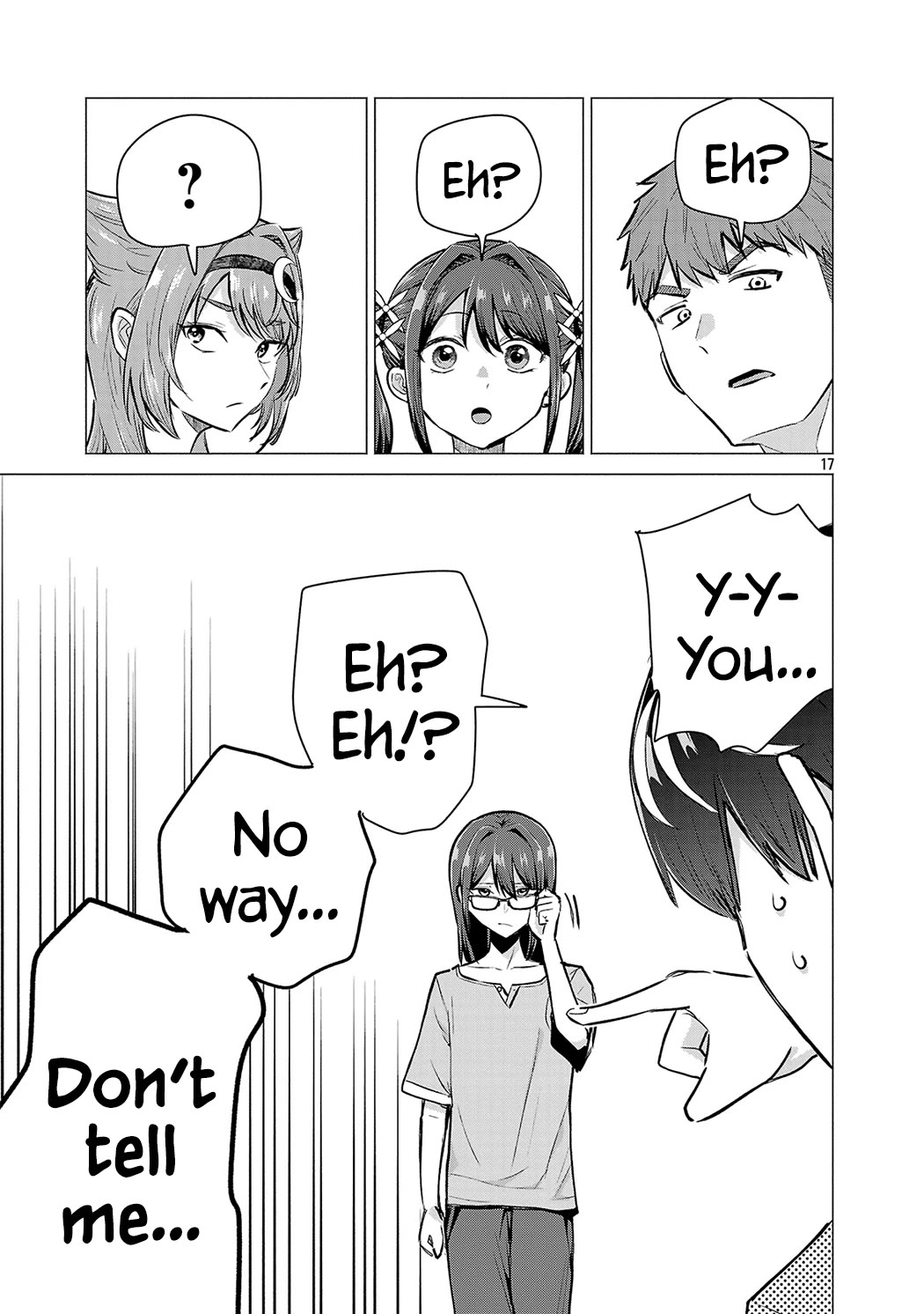 I Want the Losing Heroine to Win!! Chapter 21 page 17 - Chapter 21: Manaka Kawashima Wants to Carry!
