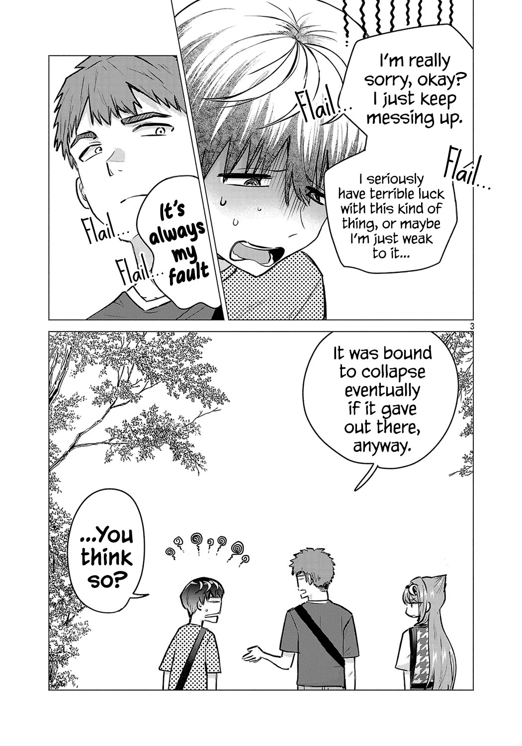 I Want the Losing Heroine to Win!! Chapter 21 page 3 - Chapter 21: Manaka Kawashima Wants to Carry!