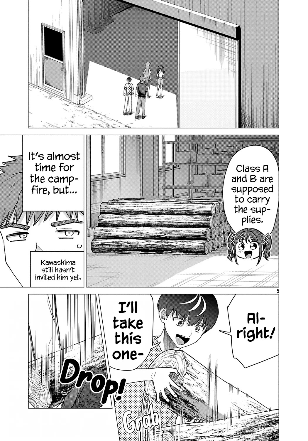 I Want the Losing Heroine to Win!! Chapter 21 page 5 - Chapter 21: Manaka Kawashima Wants to Carry!