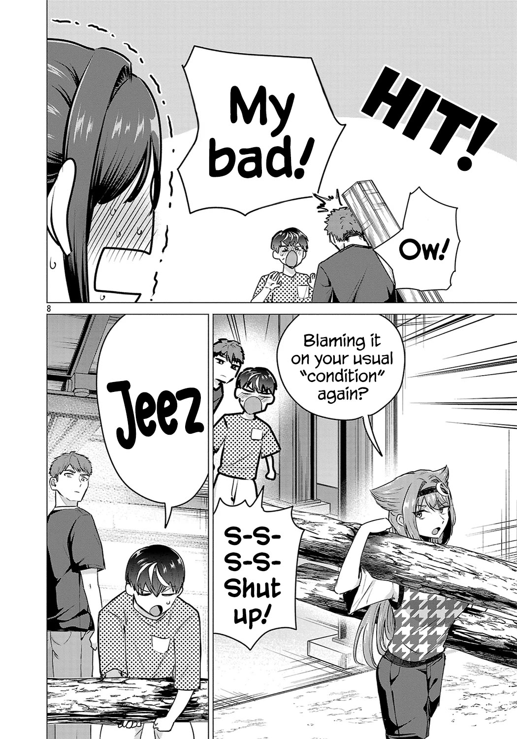 I Want the Losing Heroine to Win!! Chapter 21 page 8 - Chapter 21: Manaka Kawashima Wants to Carry!