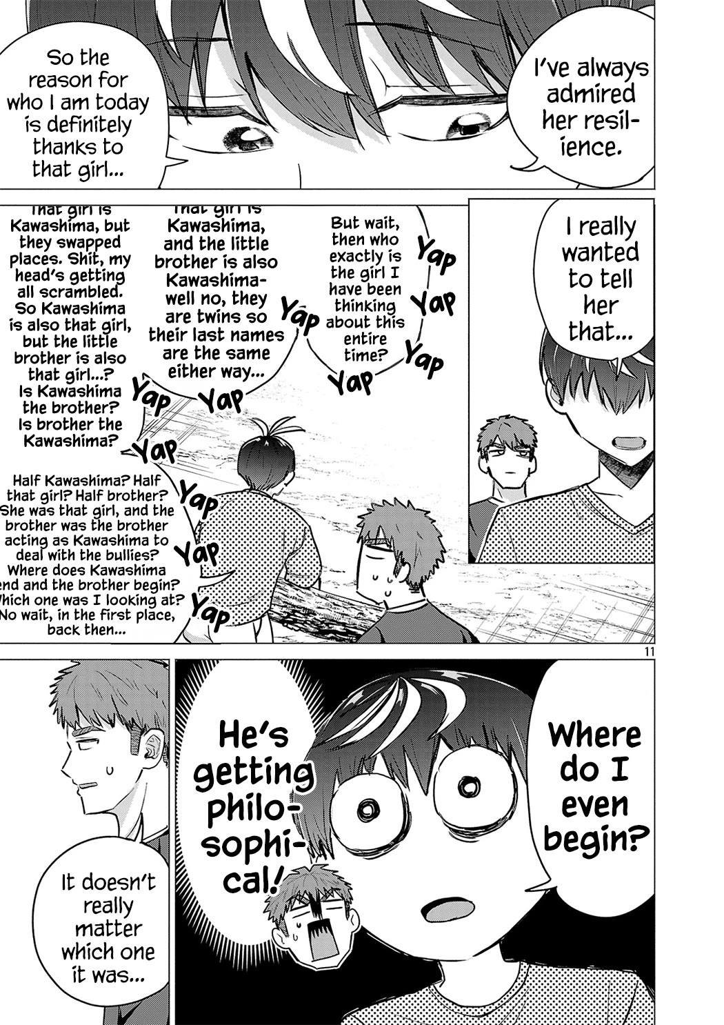 I Want the Losing Heroine to Win!! Chapter 22 page 11 - Chapter 22: Manaka Kawashima Wants to Take Your Hand!