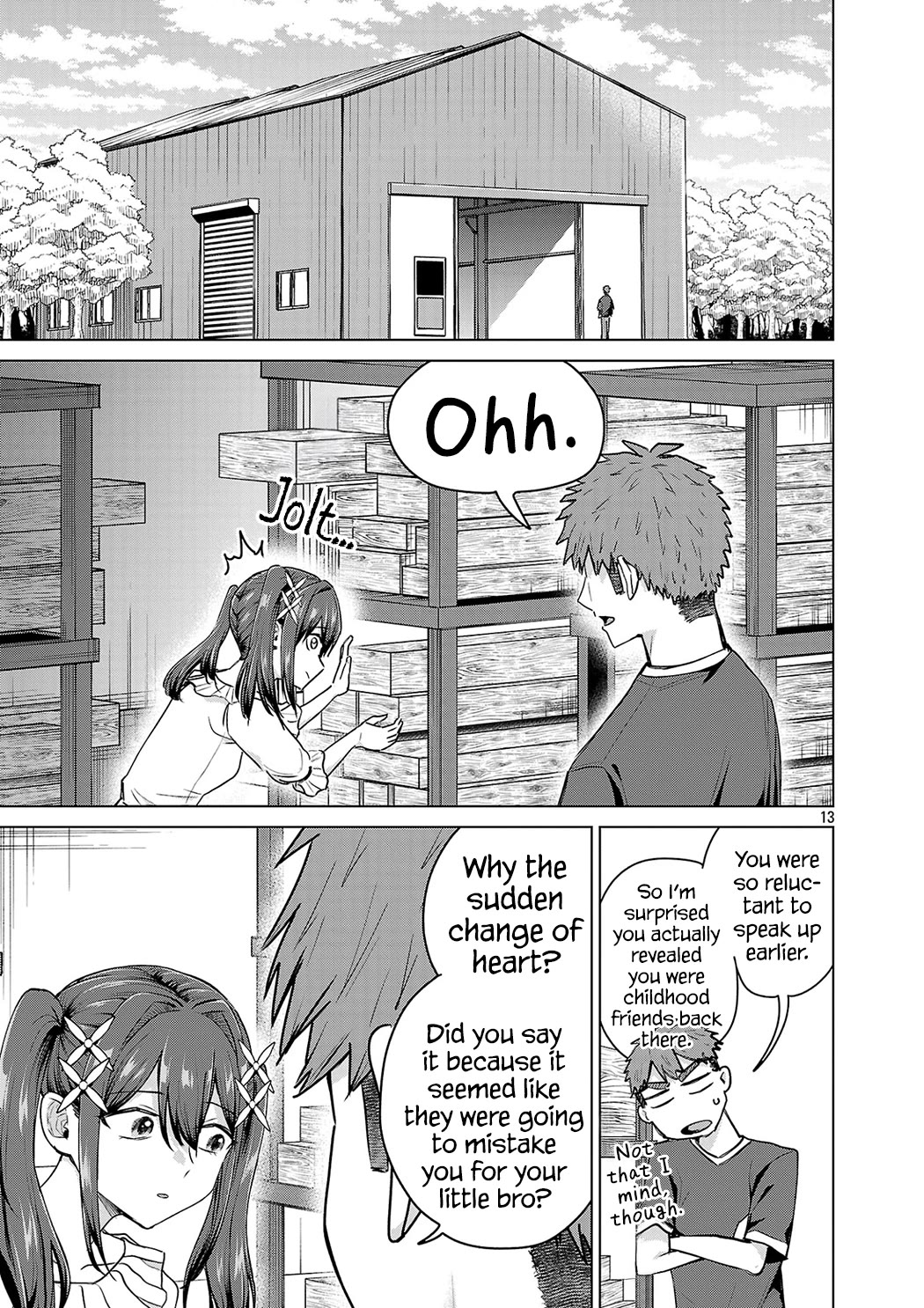 I Want the Losing Heroine to Win!! Chapter 22 page 13 - Chapter 22: Manaka Kawashima Wants to Take Your Hand!