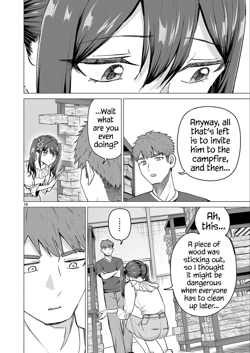 I Want the Losing Heroine to Win!! Chapter 22 page 14 - Chapter 22: Manaka Kawashima Wants to Take Your Hand!