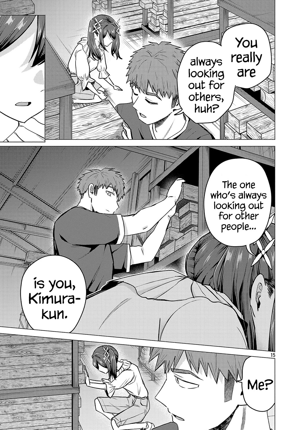 I Want the Losing Heroine to Win!! Chapter 22 page 15 - Chapter 22: Manaka Kawashima Wants to Take Your Hand!