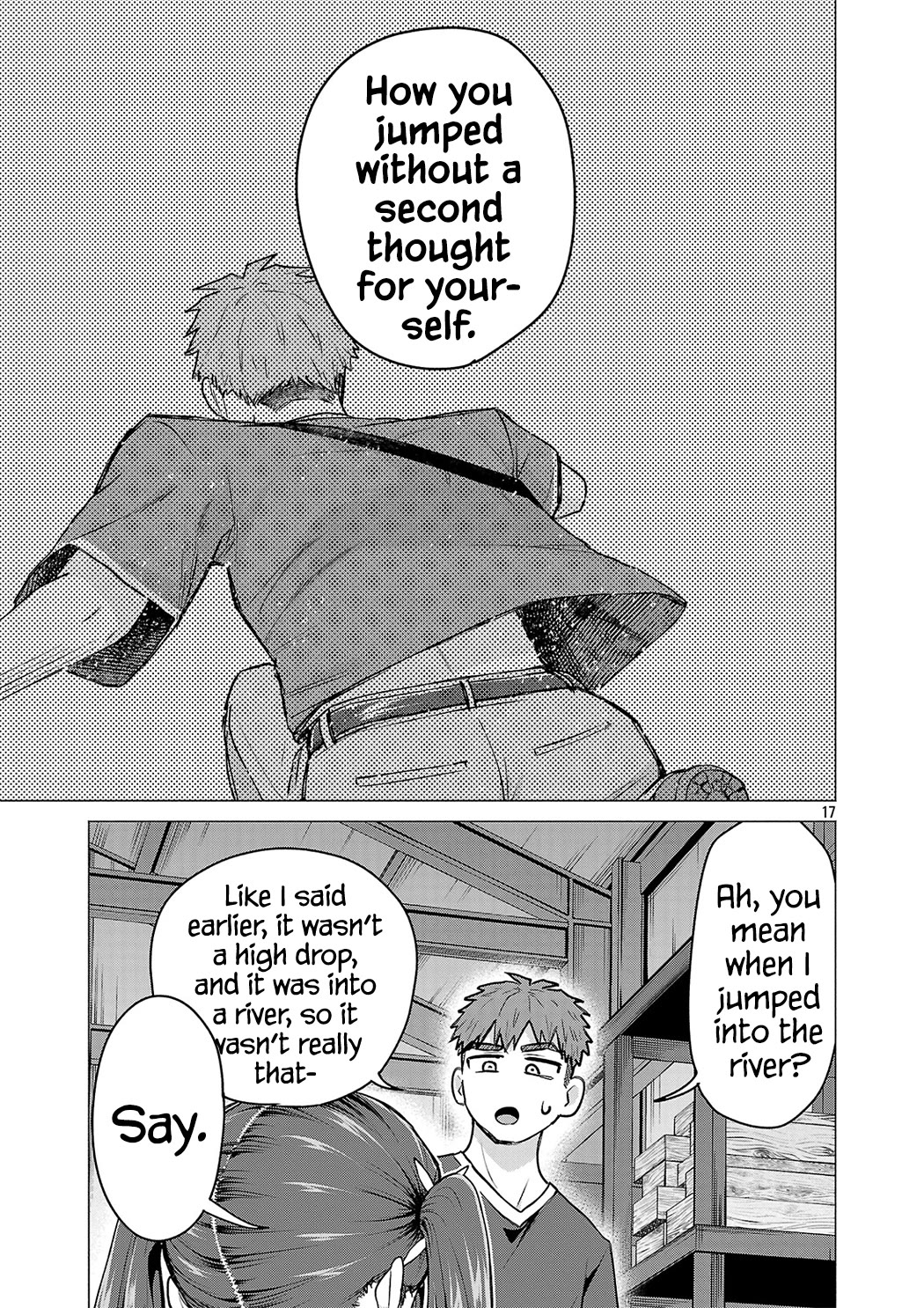I Want the Losing Heroine to Win!! Chapter 22 page 17 - Chapter 22: Manaka Kawashima Wants to Take Your Hand!