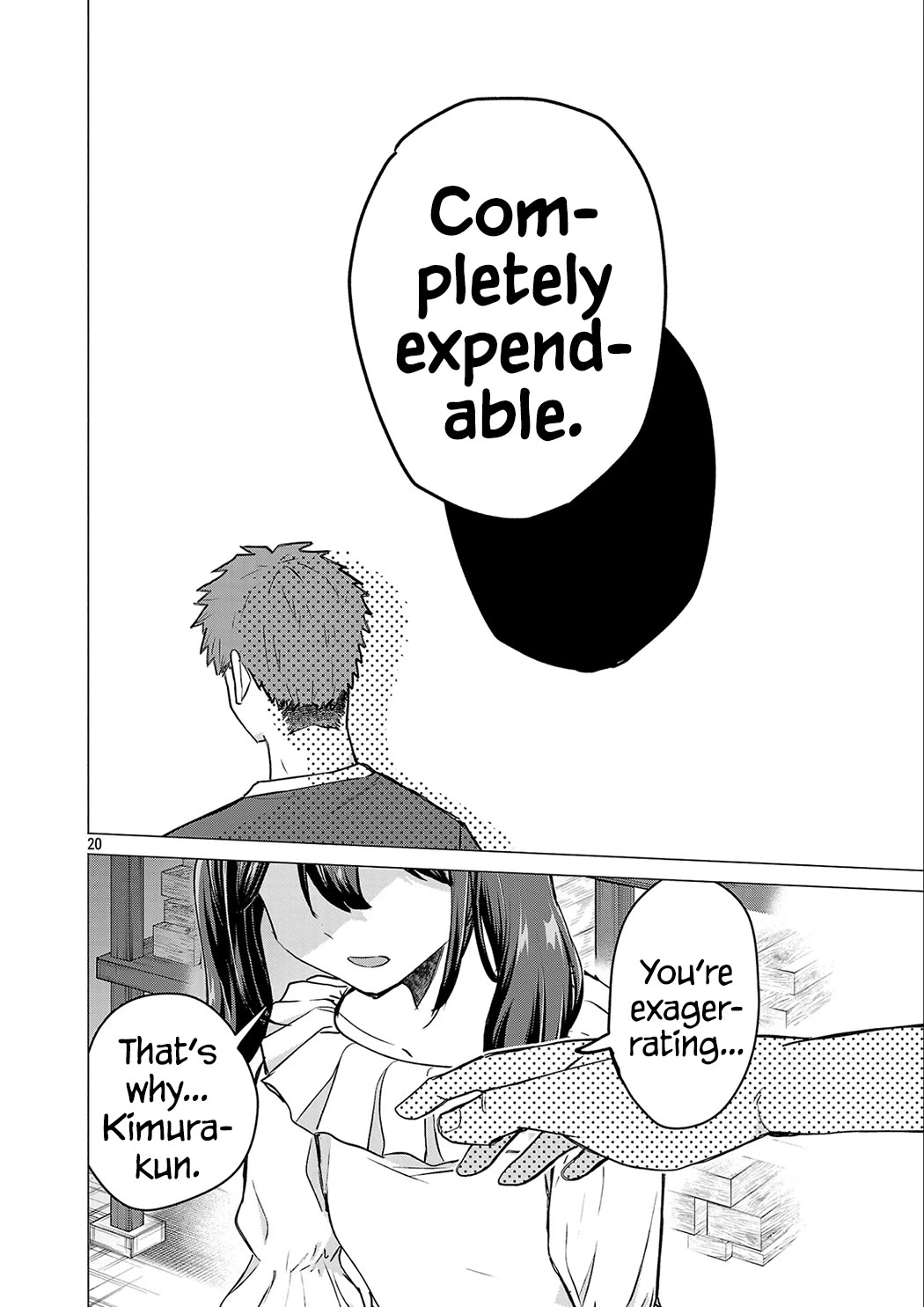 I Want the Losing Heroine to Win!! Chapter 22 page 20 - Chapter 22: Manaka Kawashima Wants to Take Your Hand!