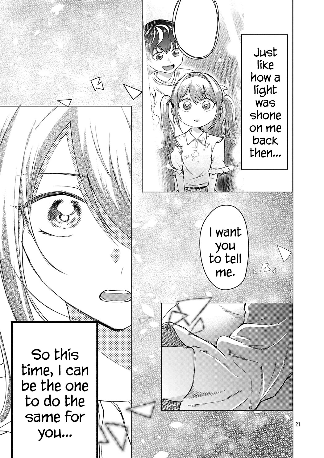 I Want the Losing Heroine to Win!! Chapter 22 page 21 - Chapter 22: Manaka Kawashima Wants to Take Your Hand!