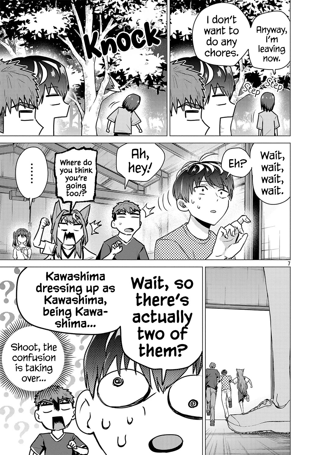 I Want the Losing Heroine to Win!! Chapter 22 page 7 - Chapter 22: Manaka Kawashima Wants to Take Your Hand!