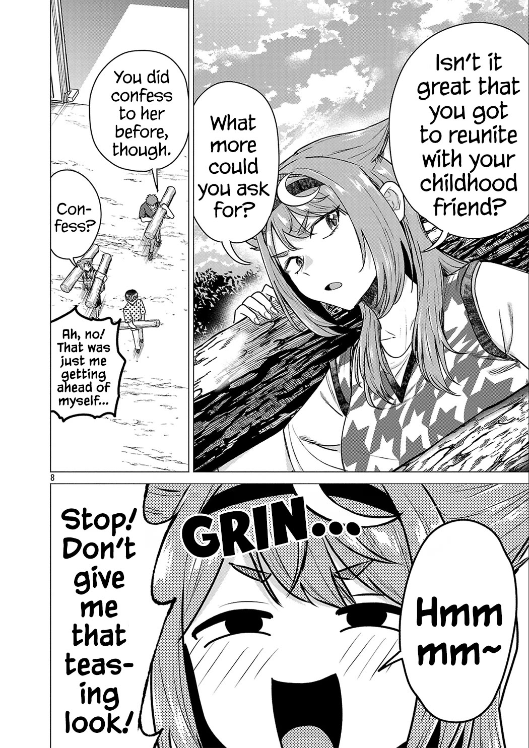 I Want the Losing Heroine to Win!! Chapter 22 page 8 - Chapter 22: Manaka Kawashima Wants to Take Your Hand!