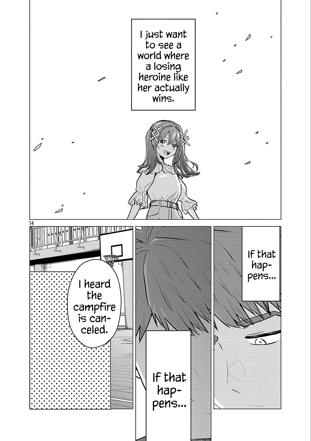 I Want the Losing Heroine to Win!! Chapter 23 page 14 - Chapter 23: Ayame Takabi Wants to Talk!