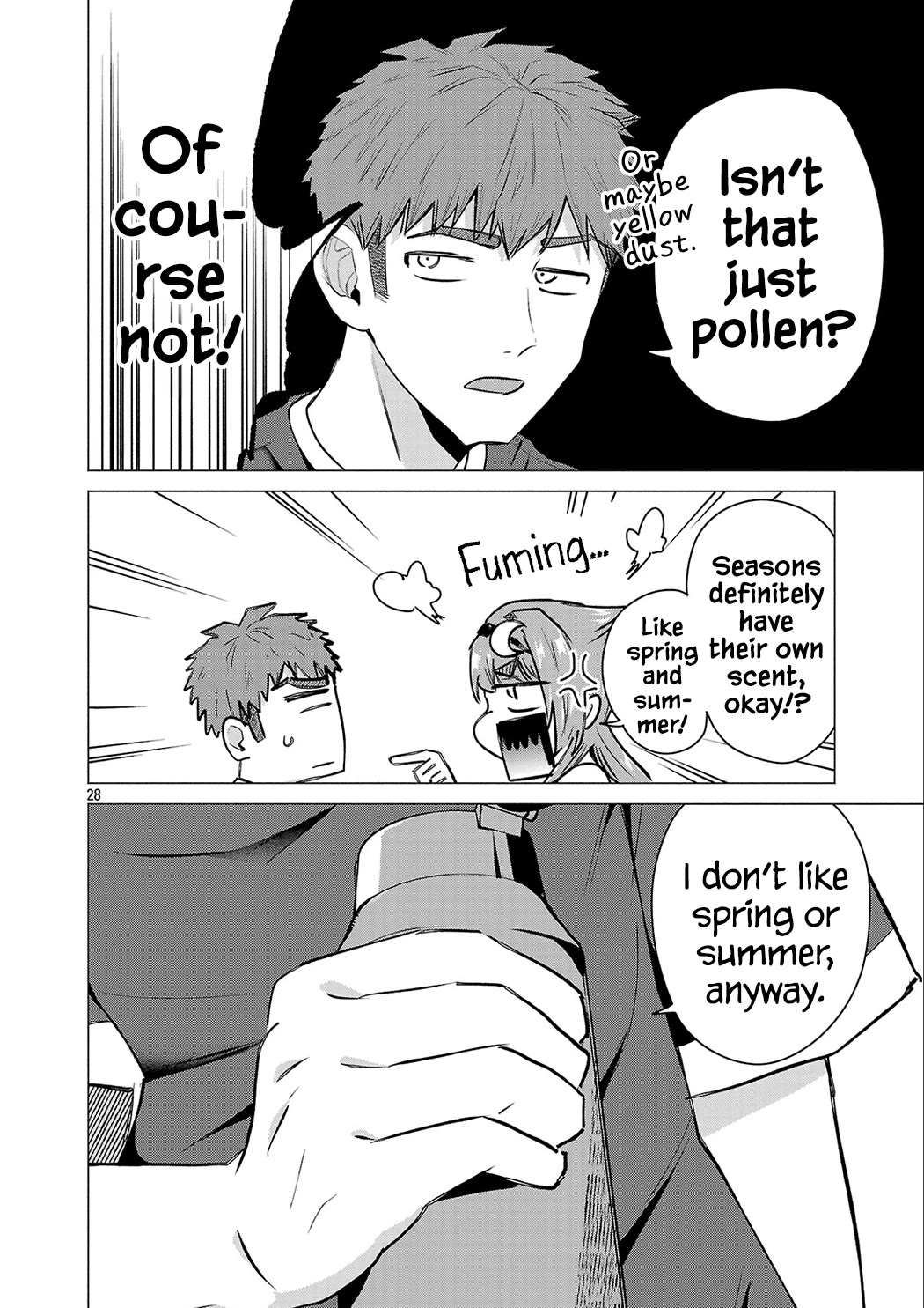 I Want the Losing Heroine to Win!! Chapter 23 page 28 - Chapter 23: Ayame Takabi Wants to Talk!