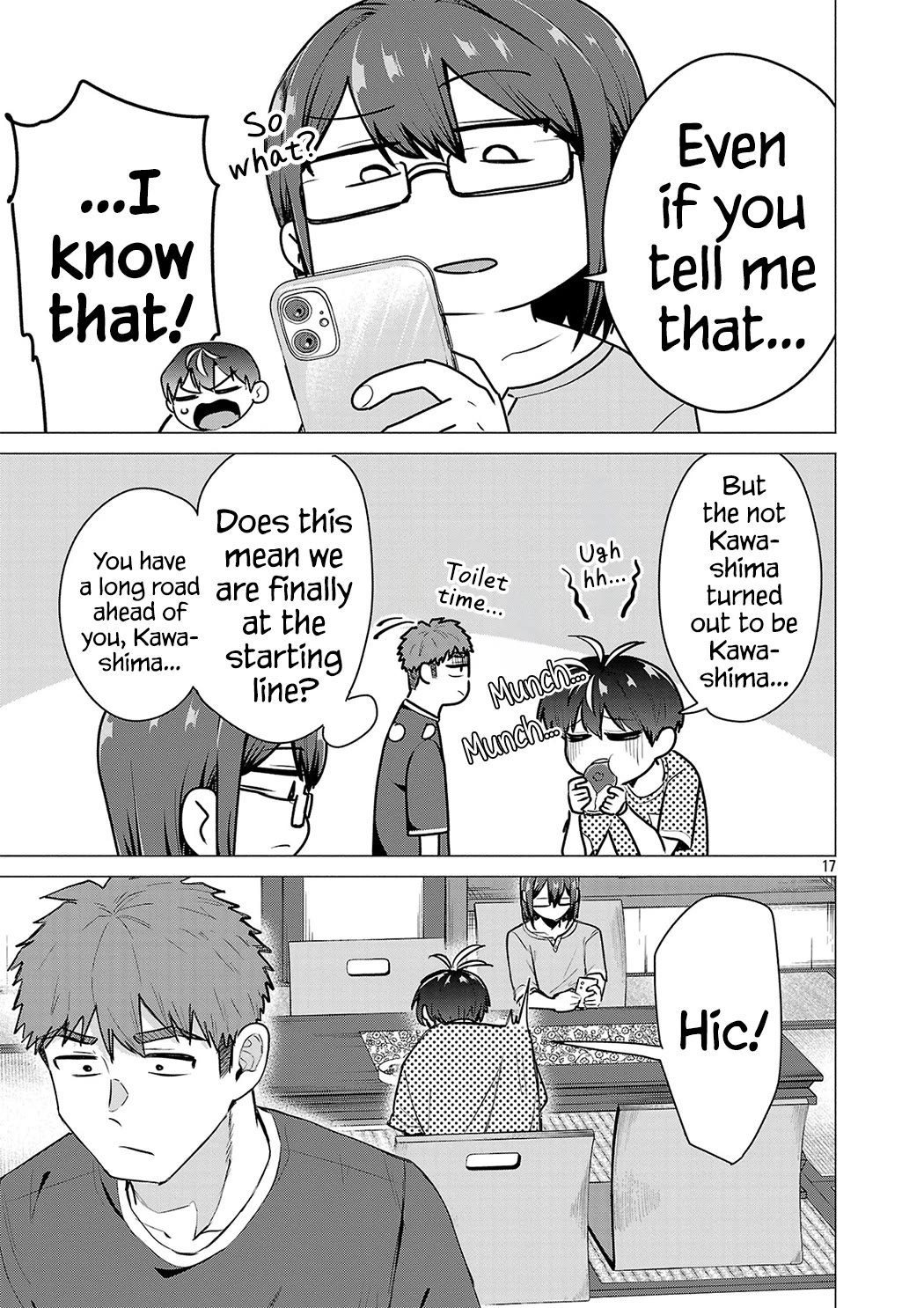 I Want the Losing Heroine to Win!! Chapter 24 page 17 - Chapter 24: Ei Eguchi Wants to Prove Himself!