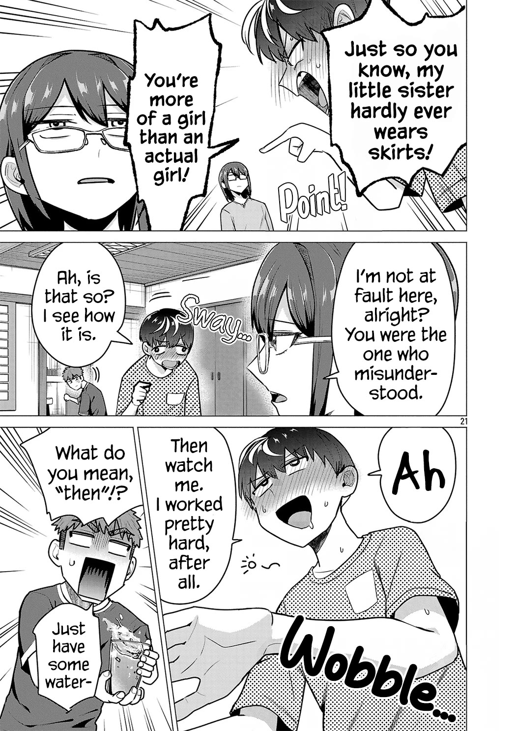 I Want the Losing Heroine to Win!! Chapter 24 page 21 - Chapter 24: Ei Eguchi Wants to Prove Himself!