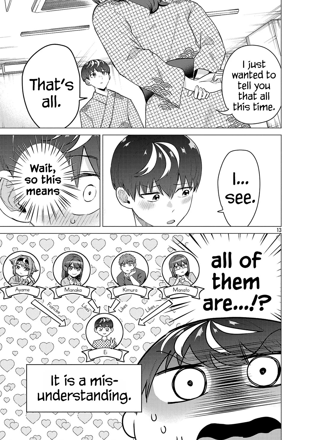 I Want the Losing Heroine to Win!! Chapter 25 page 13 - Chapter 25: I Want to be Under the Twinkling Stars!
