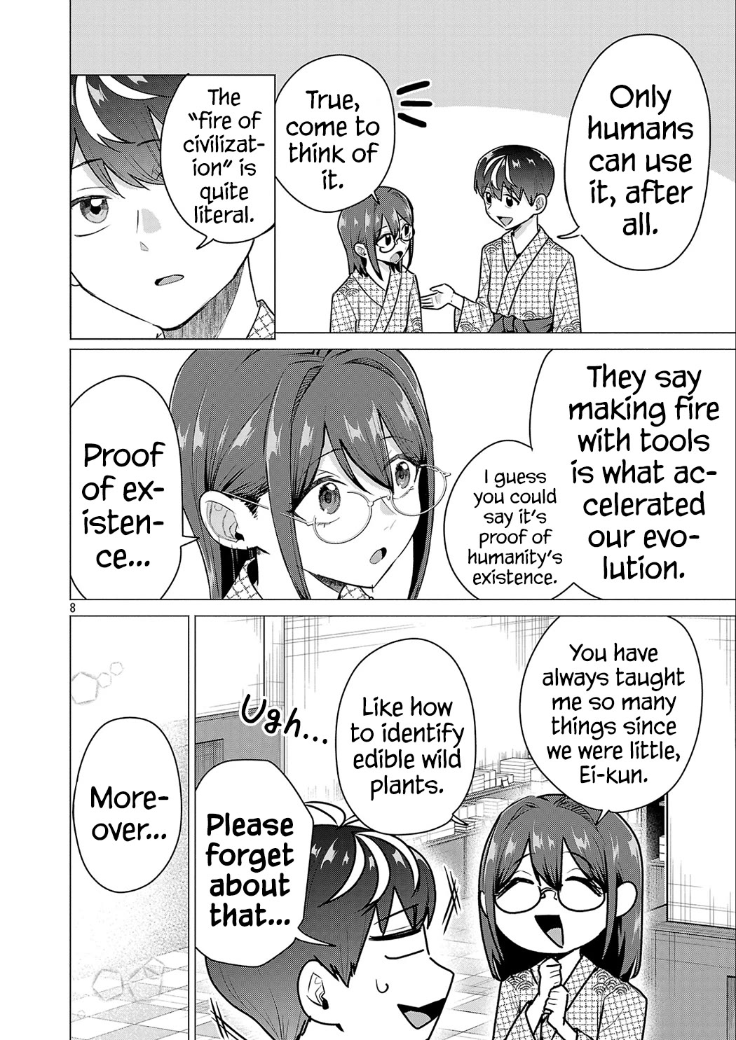 I Want the Losing Heroine to Win!! Chapter 25 page 8 - Chapter 25: I Want to be Under the Twinkling Stars!