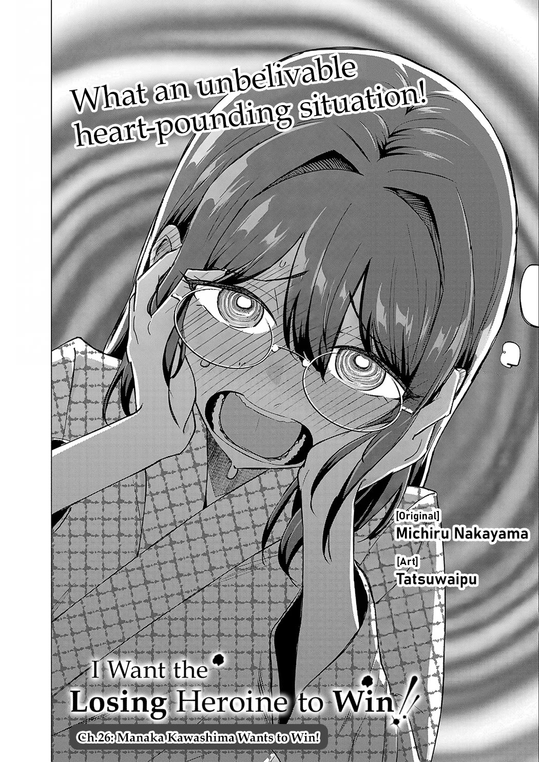 I Want the Losing Heroine to Win!! Chapter 26 page 2 - Chapter 26: Manaka Kawashima Wants to Win!