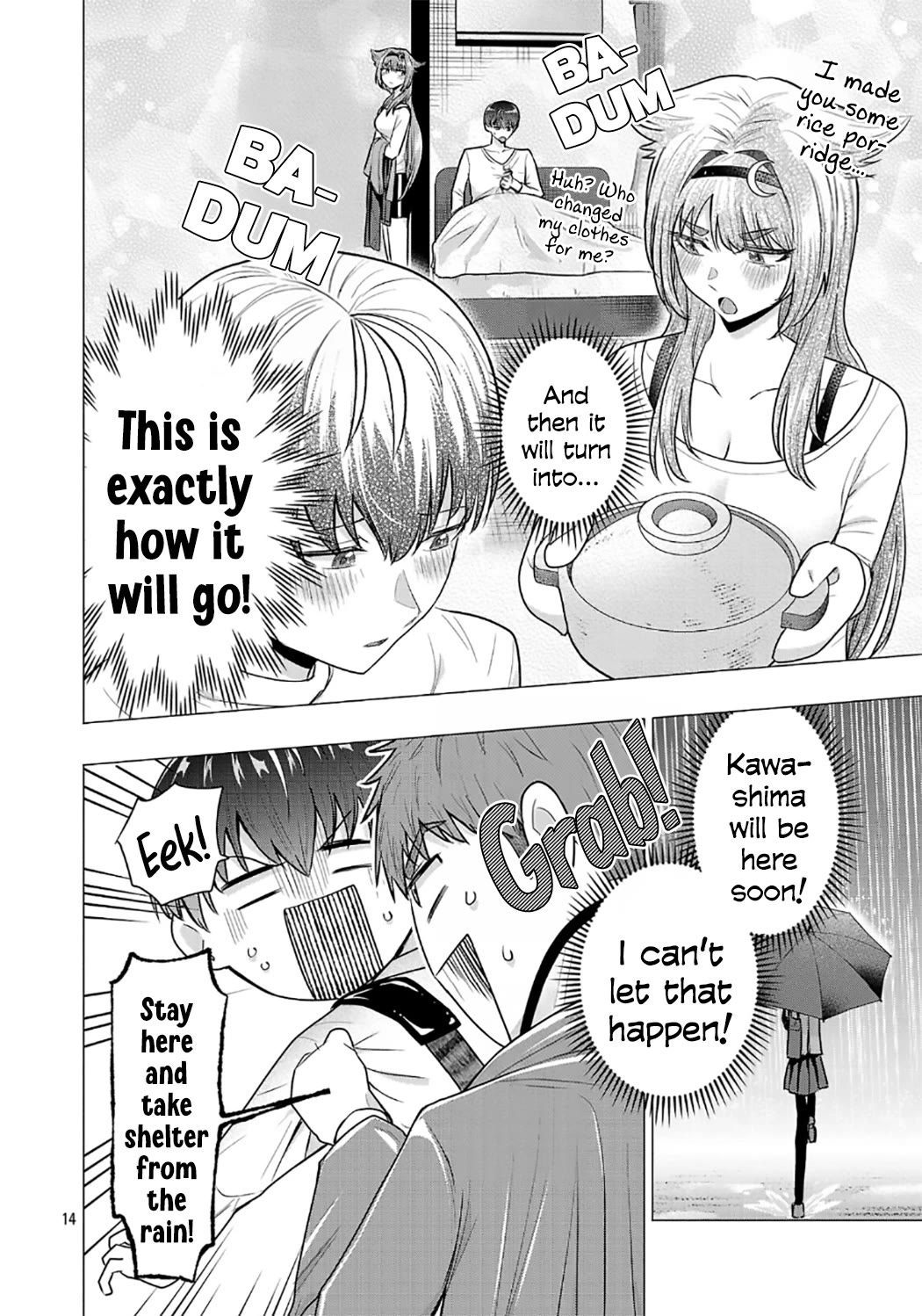I Want the Losing Heroine to Win!! Chapter 3 page 14 - Chapter 3: I Want to Make Them Share an Umbrella!
