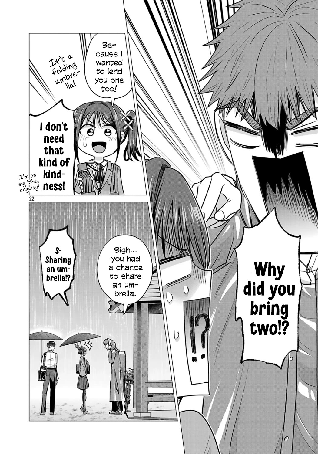 I Want the Losing Heroine to Win!! Chapter 3 page 22 - Chapter 3: I Want to Make Them Share an Umbrella!