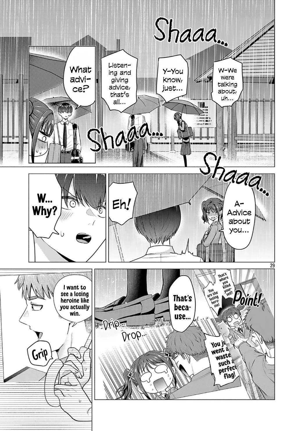 I Want the Losing Heroine to Win!! Chapter 3 page 29 - Chapter 3: I Want to Make Them Share an Umbrella!