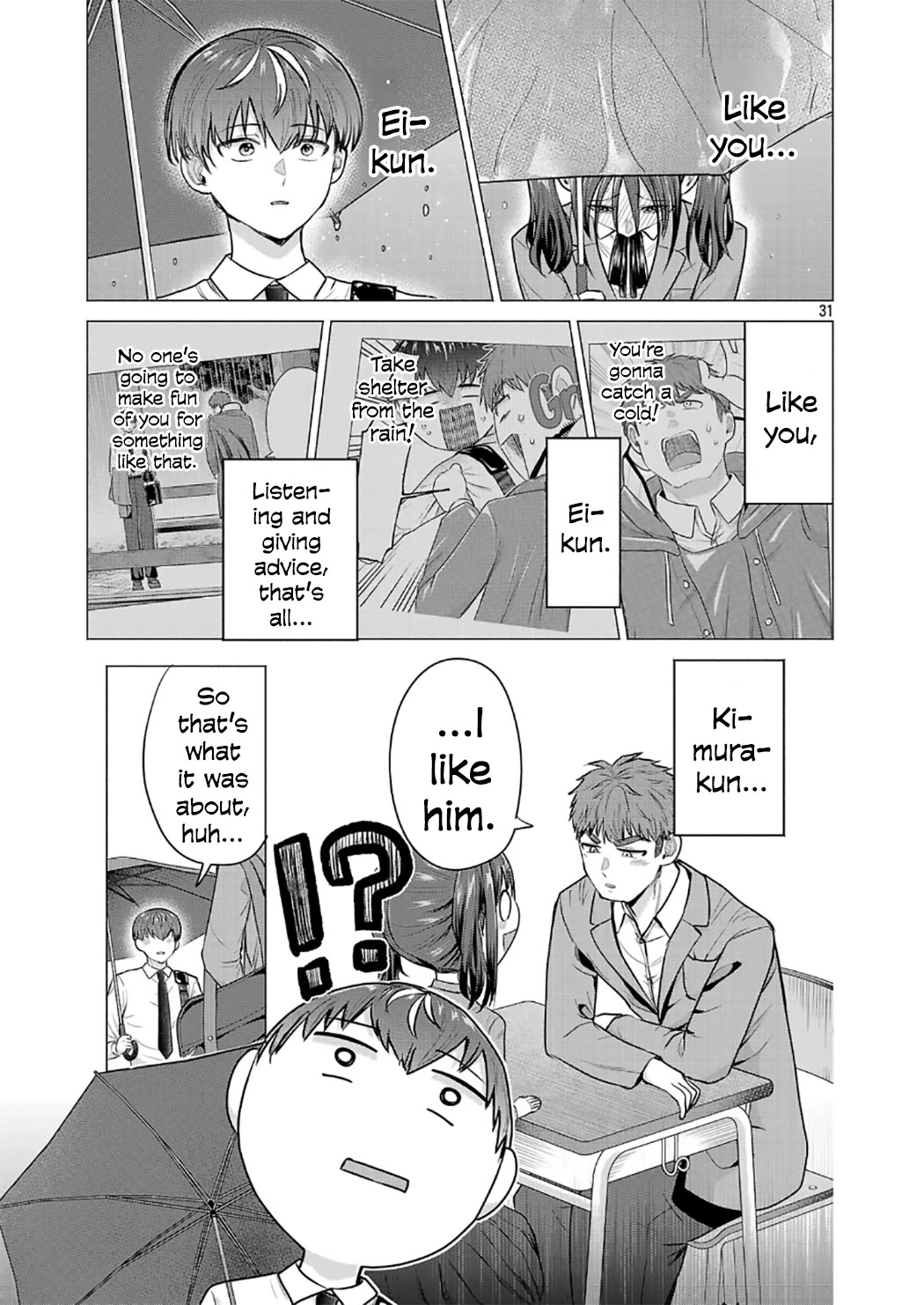 I Want the Losing Heroine to Win!! Chapter 3 page 31 - Chapter 3: I Want to Make Them Share an Umbrella!