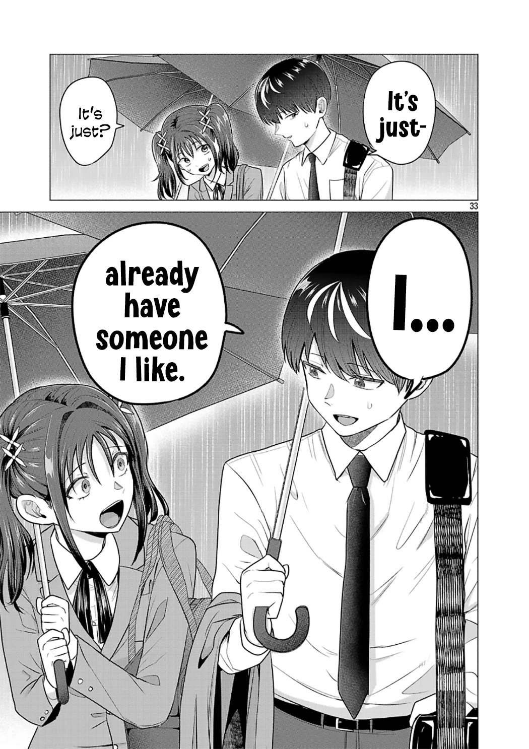 I Want the Losing Heroine to Win!! Chapter 3 page 33 - Chapter 3: I Want to Make Them Share an Umbrella!