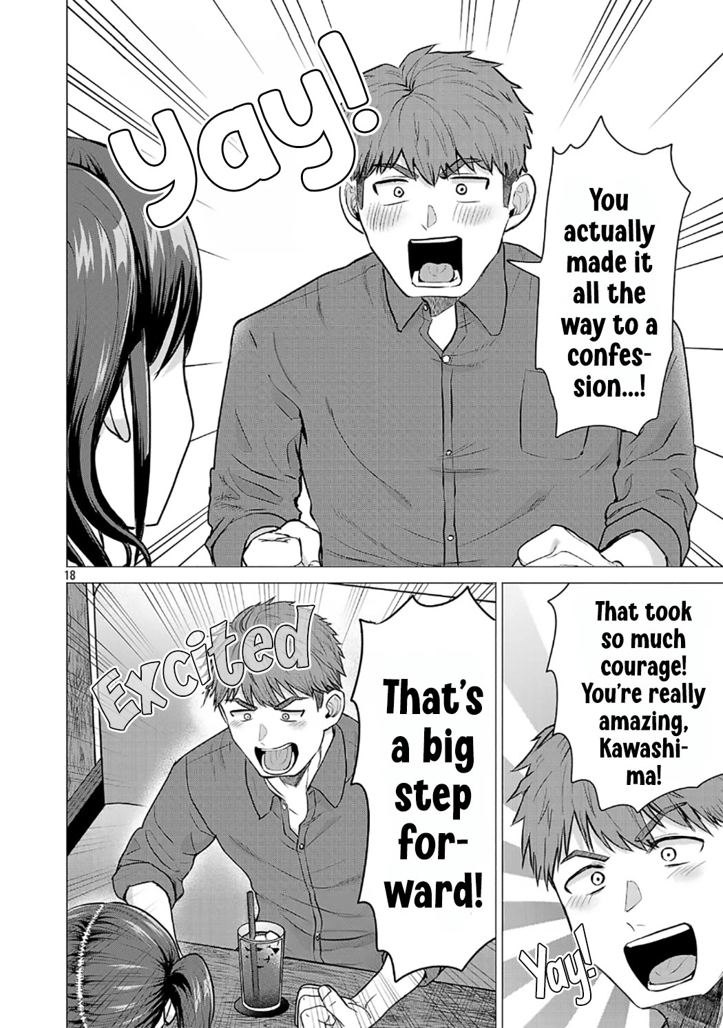 I Want the Losing Heroine to Win!! Chapter 4 page 18 - Chapter 4: Manaka Kawashima Wants to Take a Step Forward!