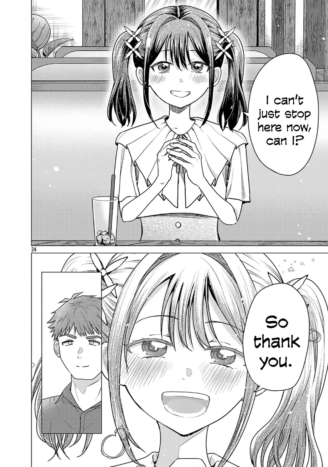 I Want the Losing Heroine to Win!! Chapter 4 page 24 - Chapter 4: Manaka Kawashima Wants to Take a Step Forward!