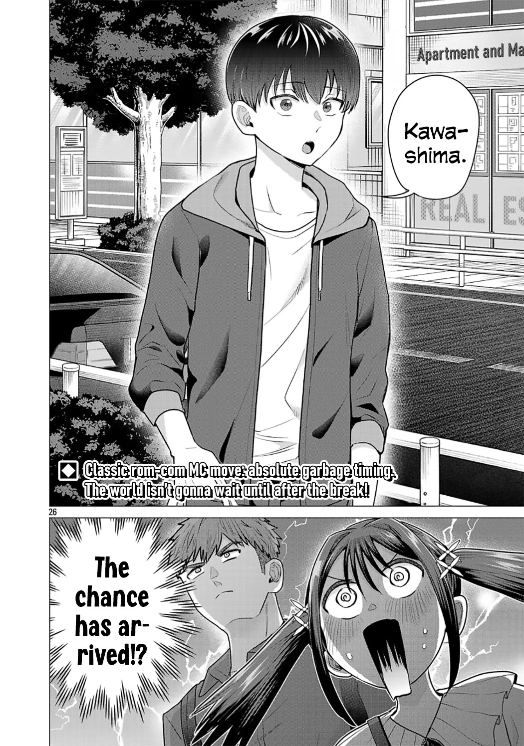I Want the Losing Heroine to Win!! Chapter 4 page 26 - Chapter 4: Manaka Kawashima Wants to Take a Step Forward!