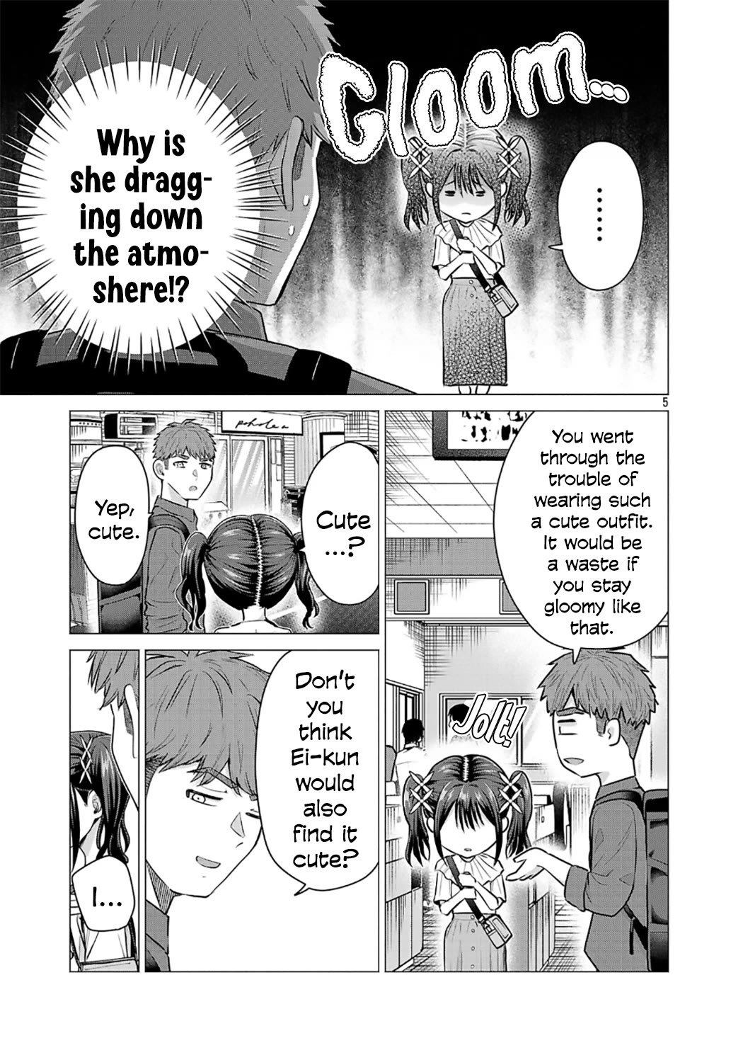 I Want the Losing Heroine to Win!! Chapter 4 page 5 - Chapter 4: Manaka Kawashima Wants to Take a Step Forward!