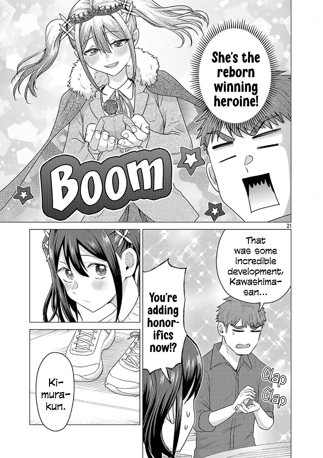 I Want the Losing Heroine to Win!! Chapter 5 page 21 - Chapter 5: Manaka Kawashima Wants to Go on a Date!