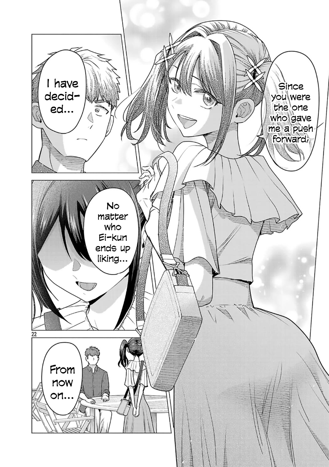 I Want the Losing Heroine to Win!! Chapter 5 page 22 - Chapter 5: Manaka Kawashima Wants to Go on a Date!