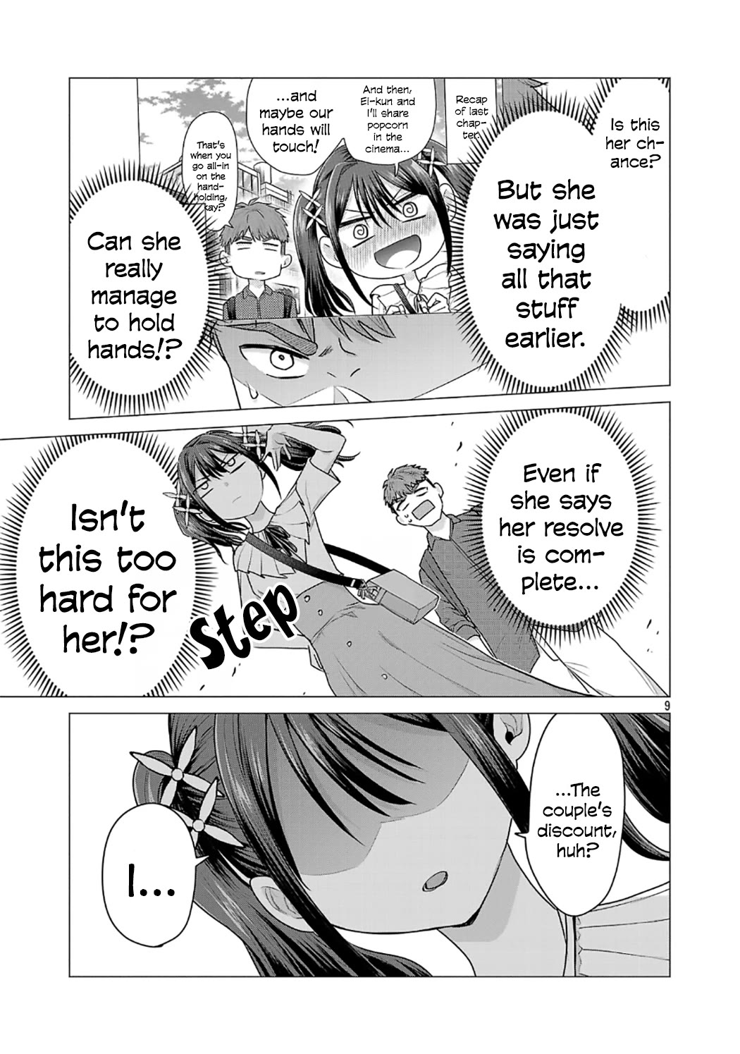I Want the Losing Heroine to Win!! Chapter 5 page 9 - Chapter 5: Manaka Kawashima Wants to Go on a Date!