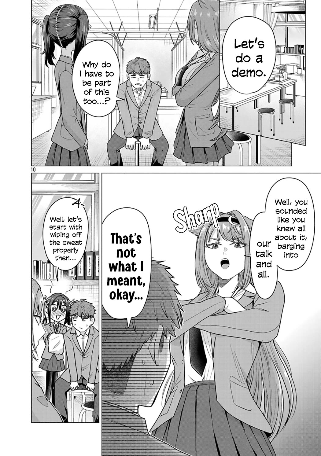 I Want the Losing Heroine to Win!! Chapter 6 page 10 - Chapter 6: Ayame Takabi Wants to Take Care of Him!