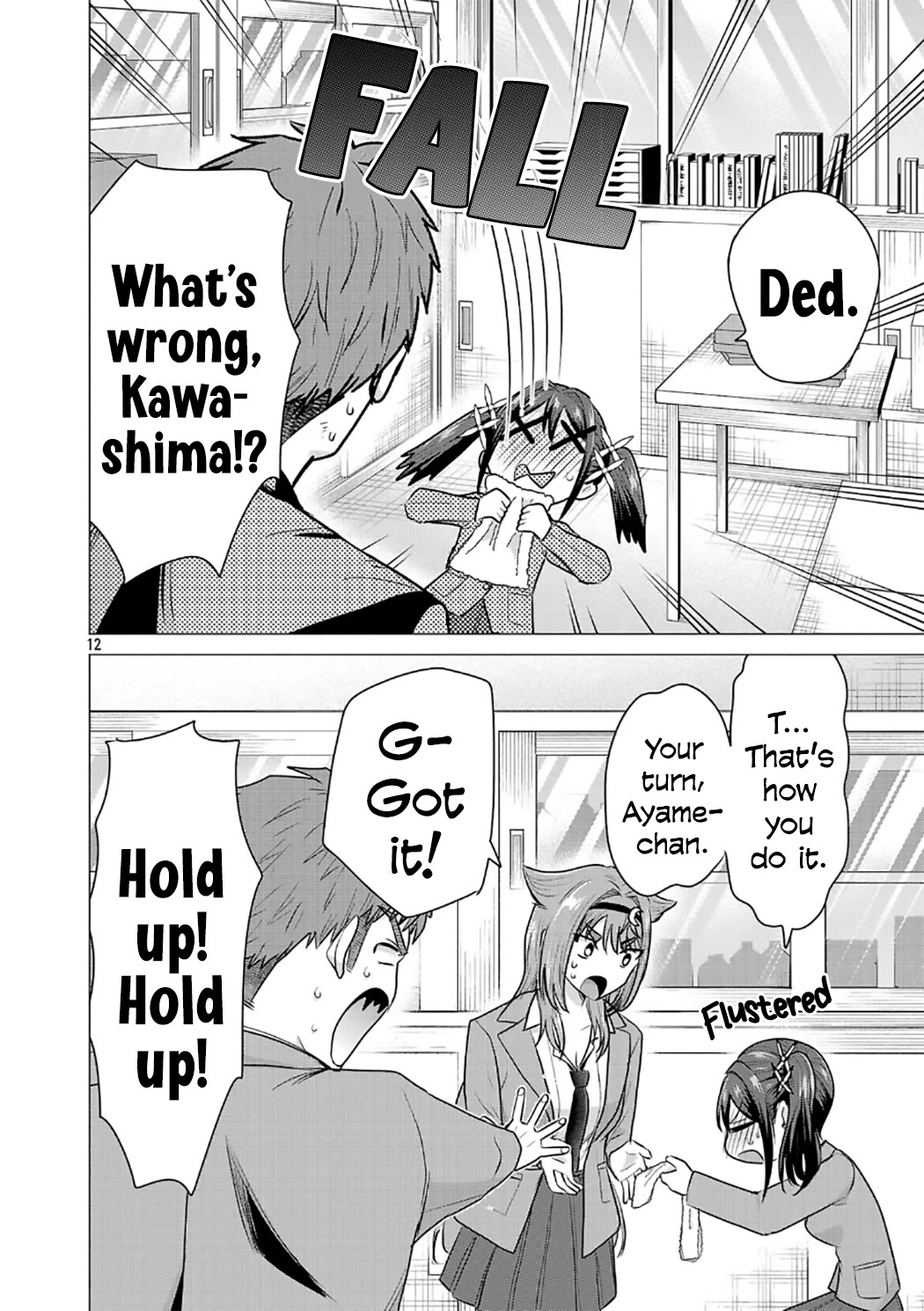 I Want the Losing Heroine to Win!! Chapter 6 page 12 - Chapter 6: Ayame Takabi Wants to Take Care of Him!