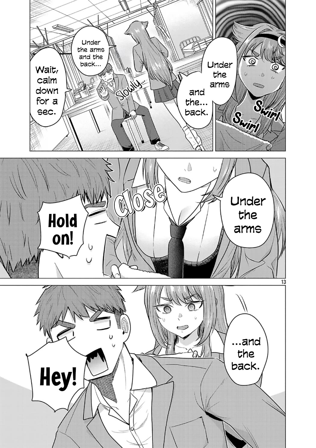I Want the Losing Heroine to Win!! Chapter 6 page 13 - Chapter 6: Ayame Takabi Wants to Take Care of Him!