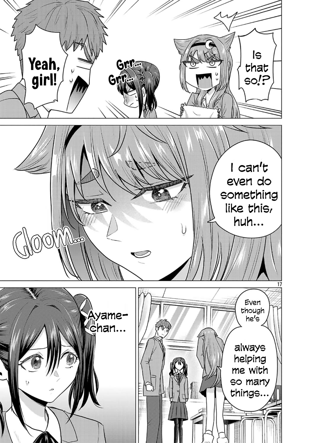 I Want the Losing Heroine to Win!! Chapter 6 page 17 - Chapter 6: Ayame Takabi Wants to Take Care of Him!