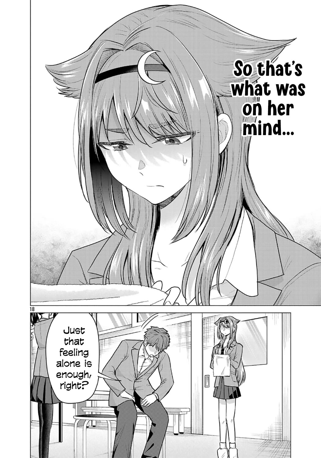 I Want the Losing Heroine to Win!! Chapter 6 page 18 - Chapter 6: Ayame Takabi Wants to Take Care of Him!