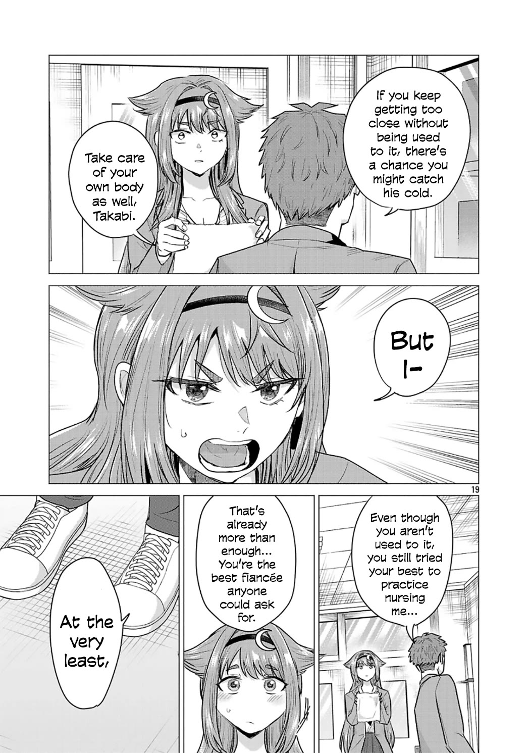 I Want the Losing Heroine to Win!! Chapter 6 page 19 - Chapter 6: Ayame Takabi Wants to Take Care of Him!